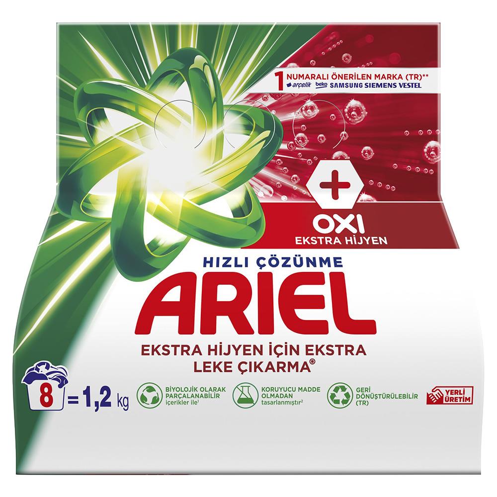 Ariel Toz Deterjan Oxi Gücü Etkili 1,2 Kg