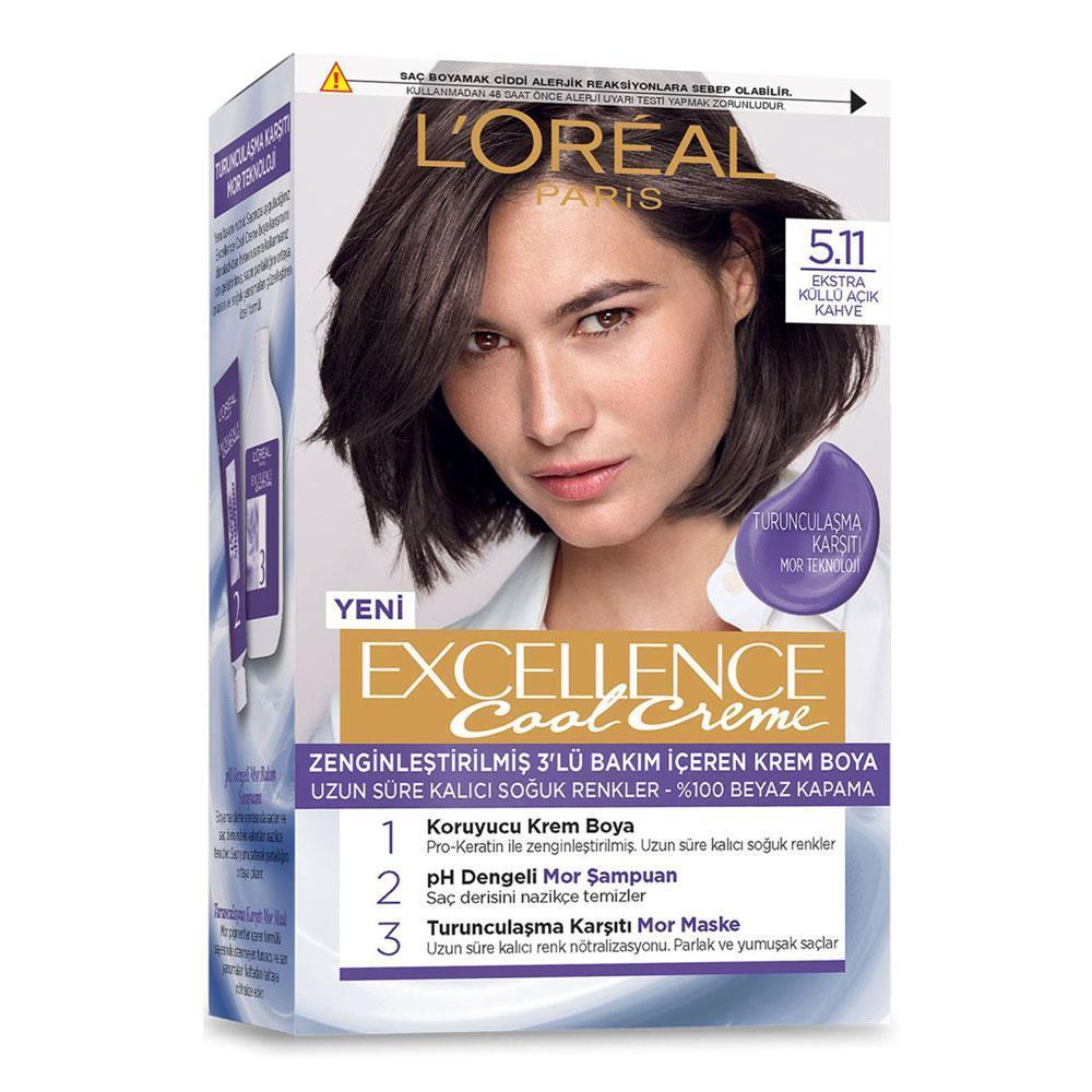 Excellence Cool Creme 5.11 Küllü Açık Kahve