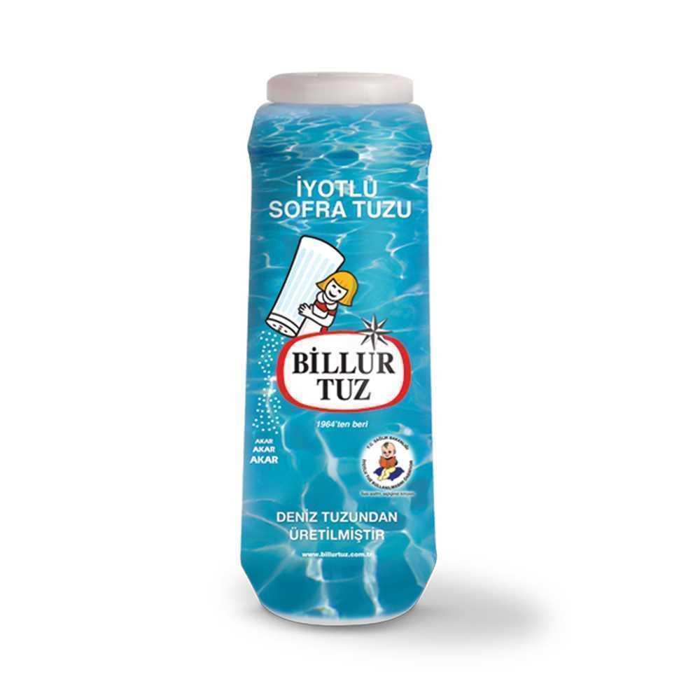 Billur İyotlu Tuz 500 Gr .