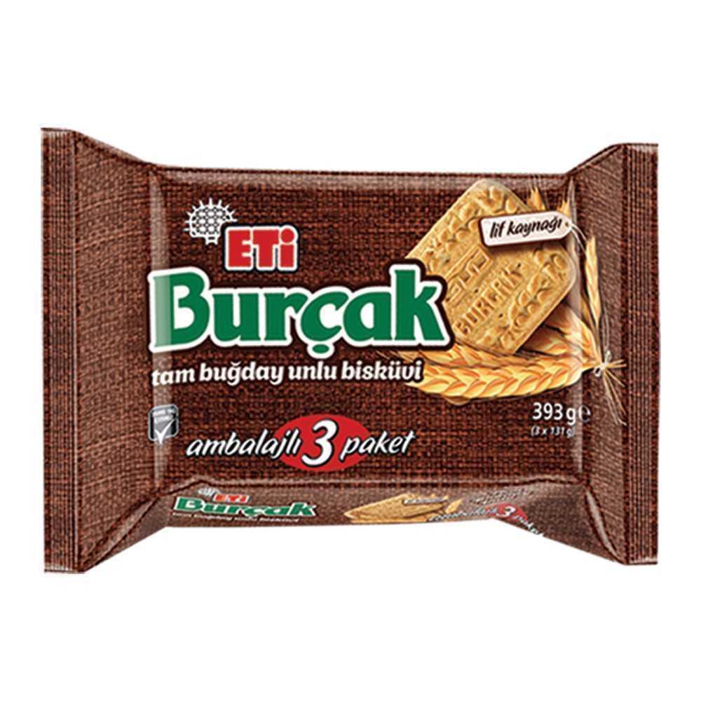 Eti Burçak Bisküvi 3*131 Gr .