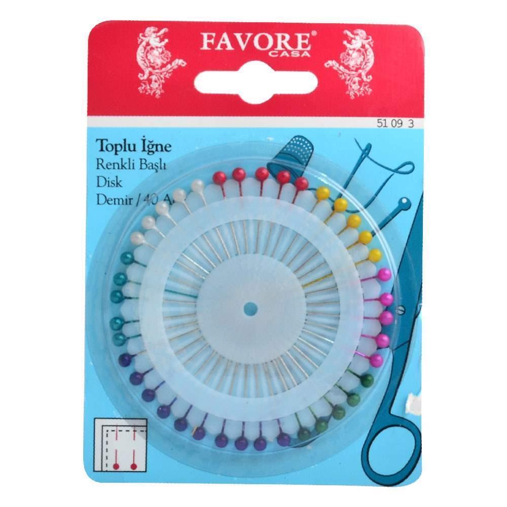 Disk Başlı Toplu İğne 