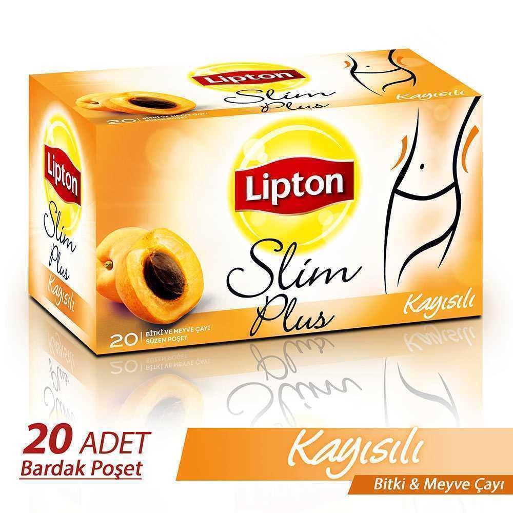 Lipton Form Plus Kayısılı Bardak Poşet Çay 20’Li.