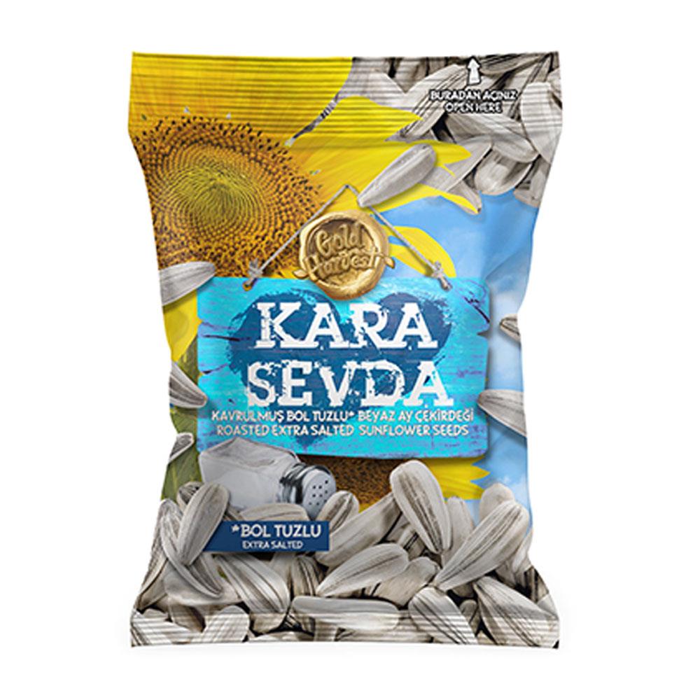 Gold Harwest Kara Sevda Bol Tuzlu Çekirdek 250Gr