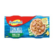 SuperFresh Ton Mix 2*150 Gr Tahıllı**