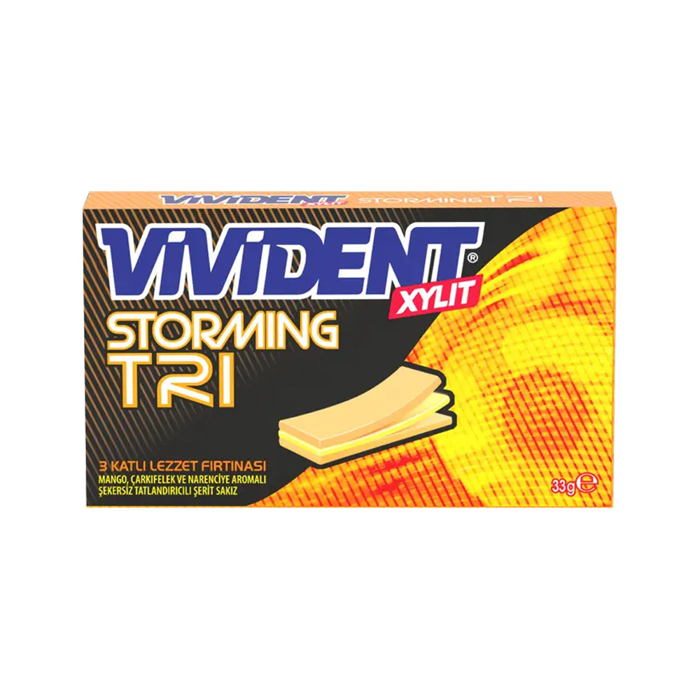 Vivident Storming Sakız Mango & Çarkıfelek 33 Gr