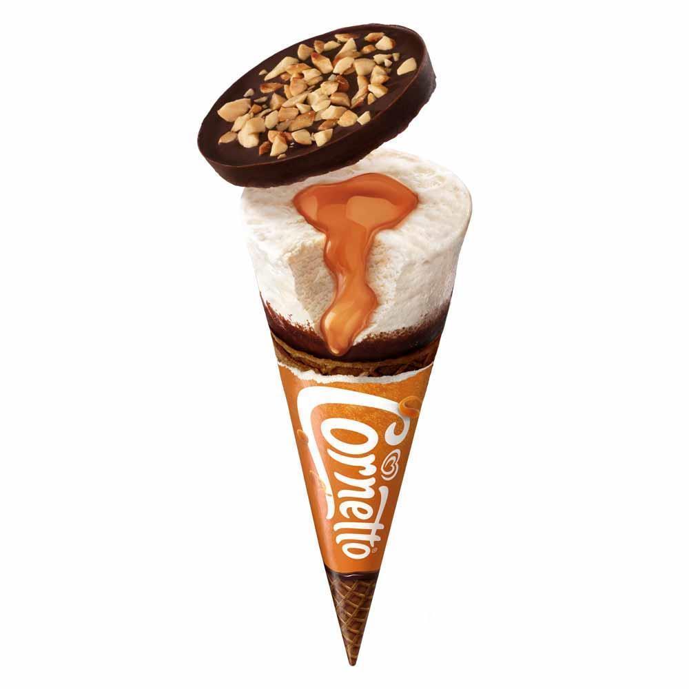 Cornetto Süper Boy Vanilya Karamel Soslu 130Ml