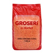 Groseri Kırmızı Mercimek 1 Kg Futbol