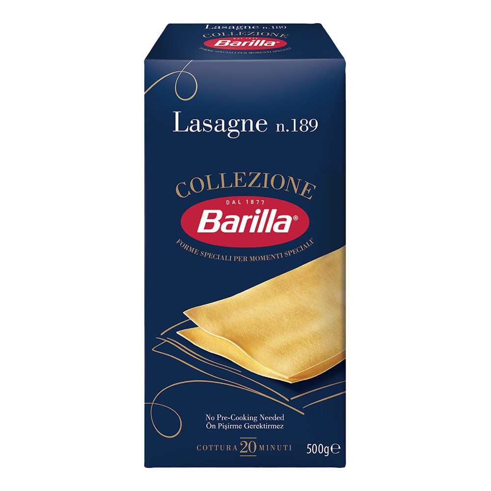 Barilla Lasagne Makarna 500 Gr.