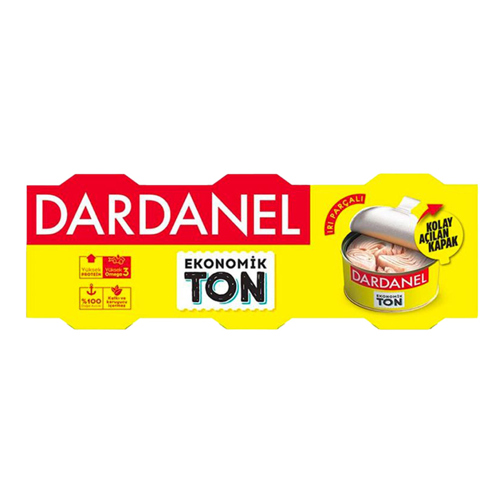 Dardanel Ton Balığı Ekonomik 3x75 Gr**