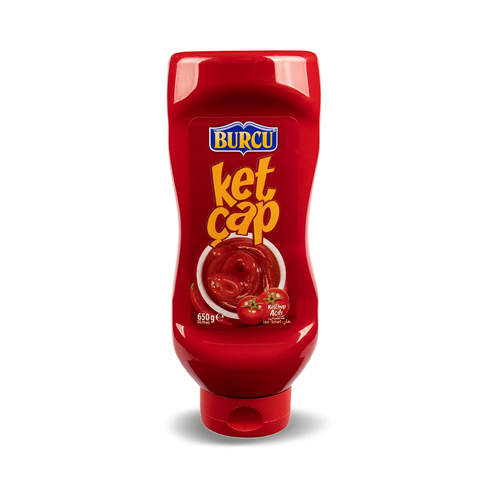 Burcu Ketçap Acılı 650 Gr 