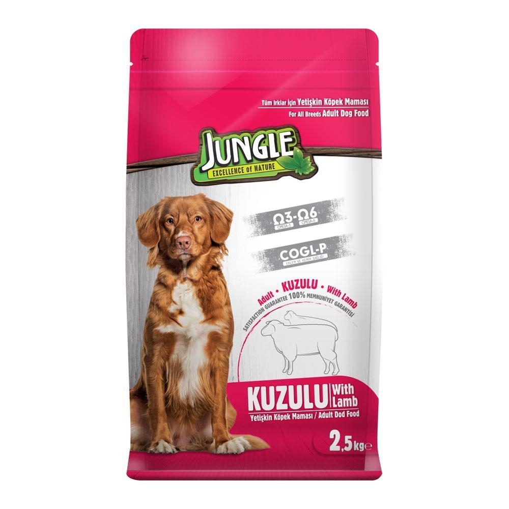 Jungle  Köpek Maması 2,5 Kg Kuzu Etli Yetiskin