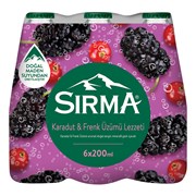 Sırma Soda Karadut Frenk Üzüm 6*200Ml