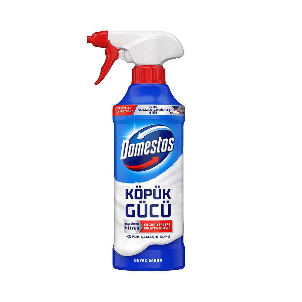 Domestos Köpük Çamaşır Suyu 450Ml Beyaz Sabun
