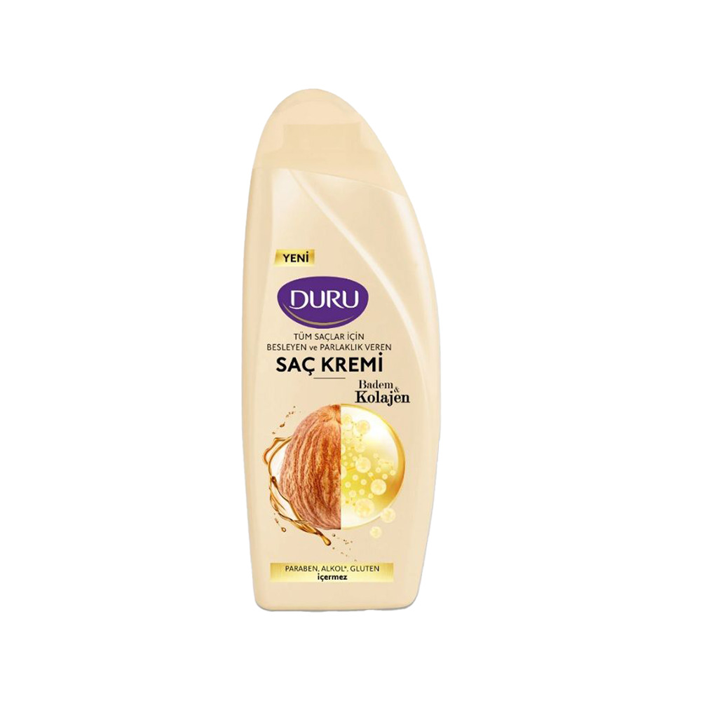 Duru Saç Kremi 500Ml Badem&Kolajen