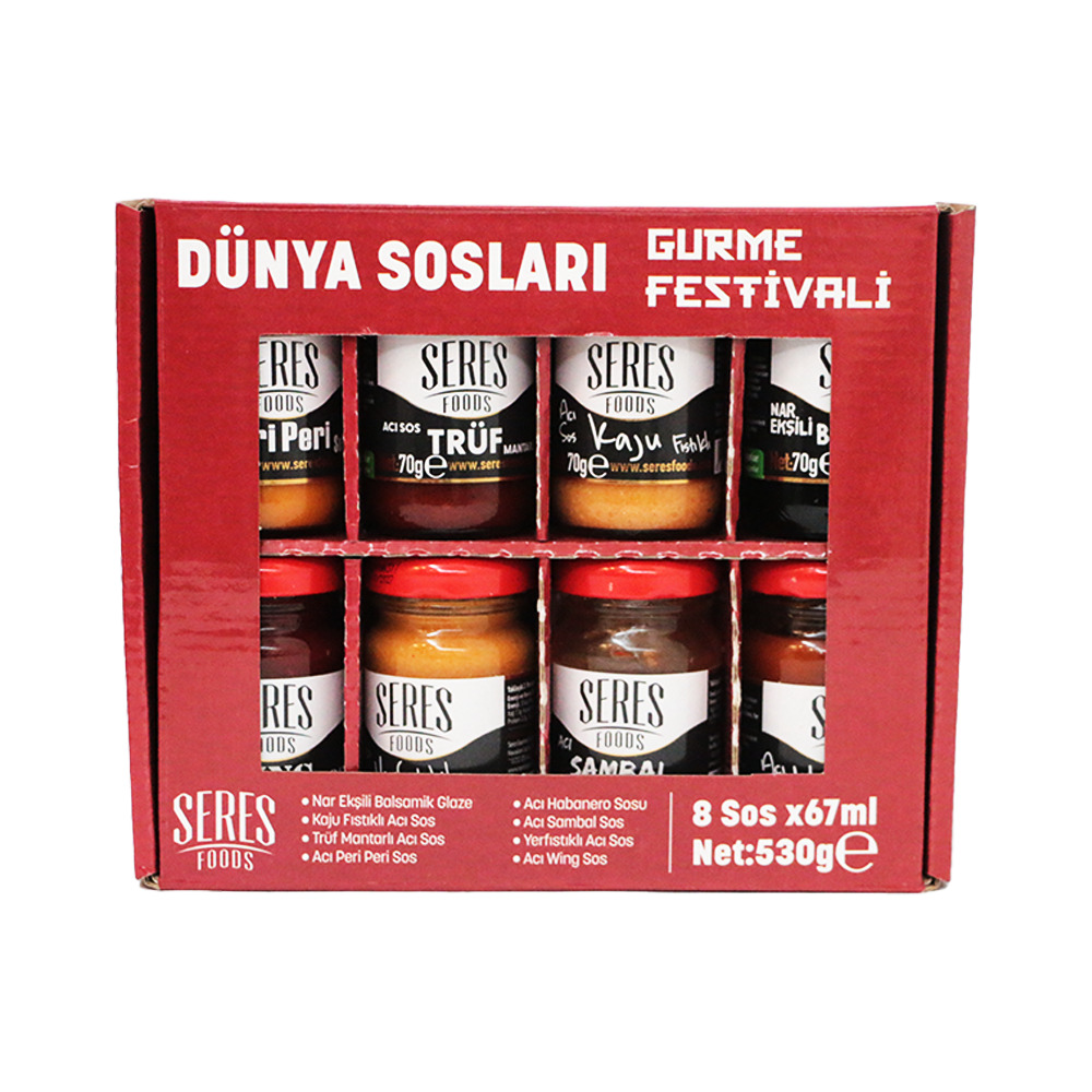 Seres Gurme Dünya Sosları Seti 8*67 Gr