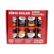 Seres Gurme Dünya Sosları Seti 8*67 Gr