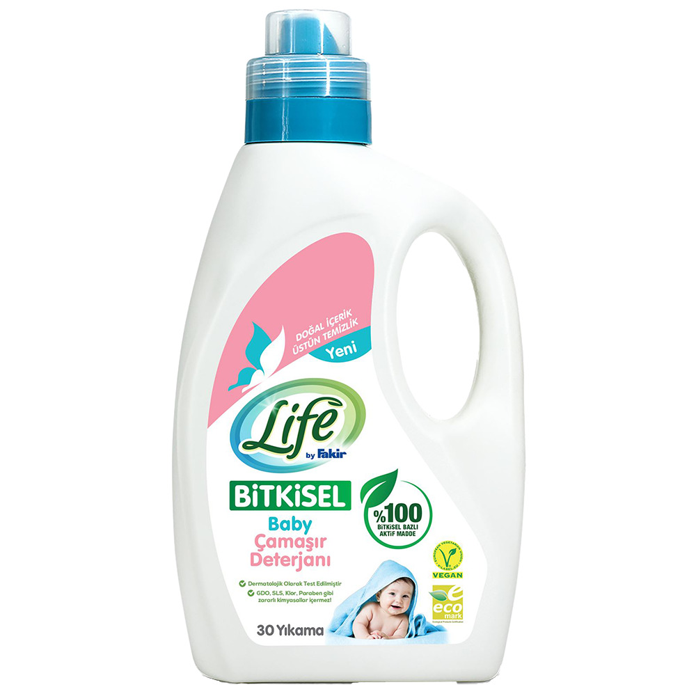 Life Fakir Bebek Çamaşır Deterjanı Bitkisel 1500 Ml