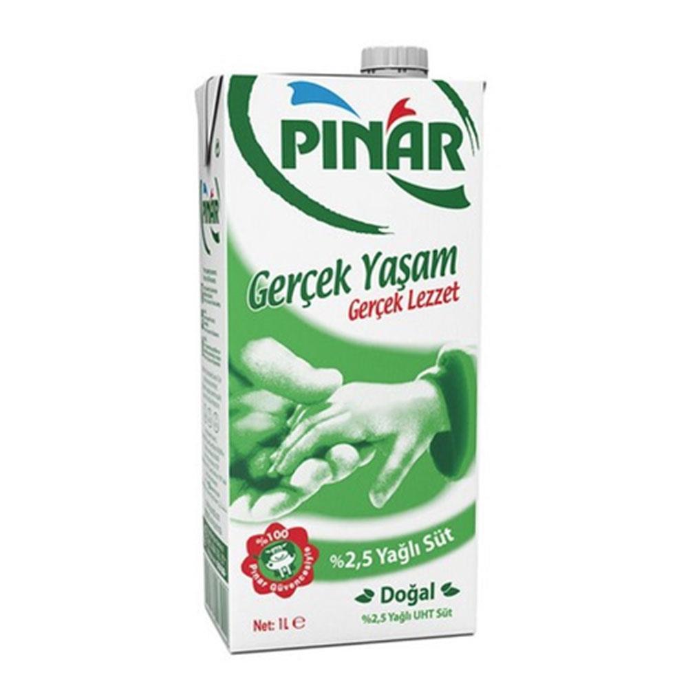 Pınar Gerçek Yaşam Süt 1 Lt % 2,5 Yağlı