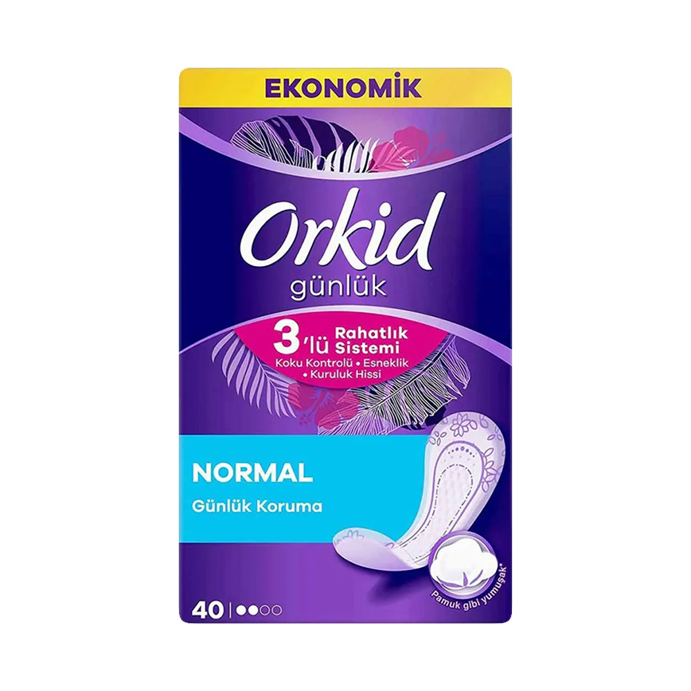 Orkid Günlük Ped Ekonomik Normal 40’lı