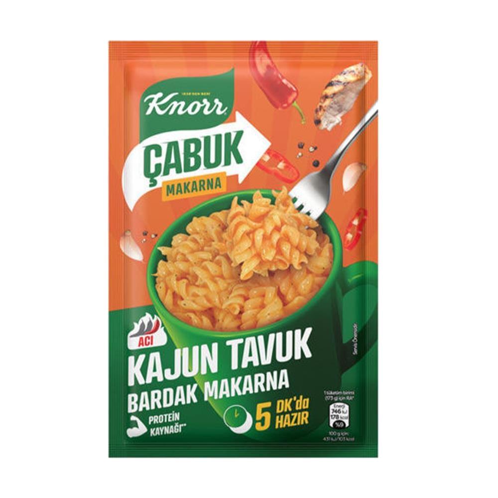 Knorr Çabuk Makarna 48gr Kajun Tavuk