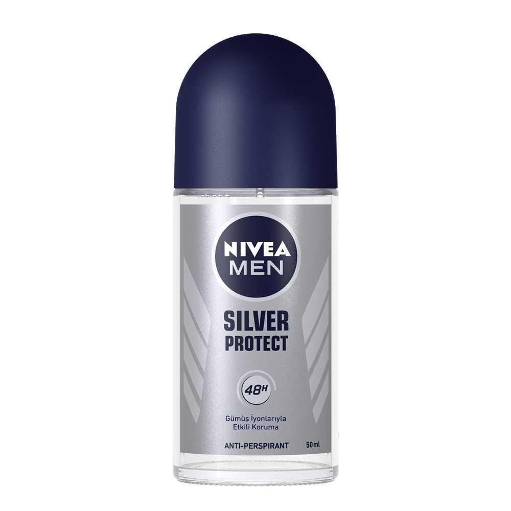 Nivea Silver Protect Roll-On Men 50 Ml .