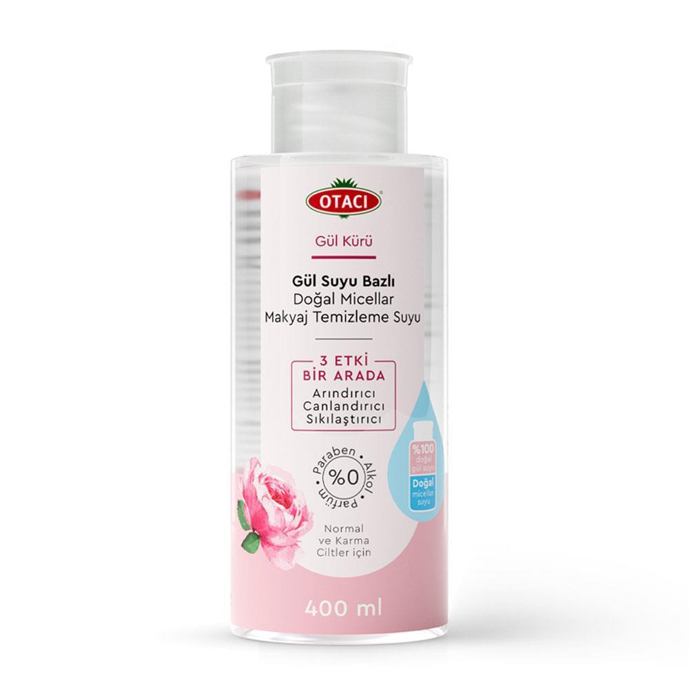 Otacı Gül Kuru Micellar Makyaj Temizleme Suyu 400Ml