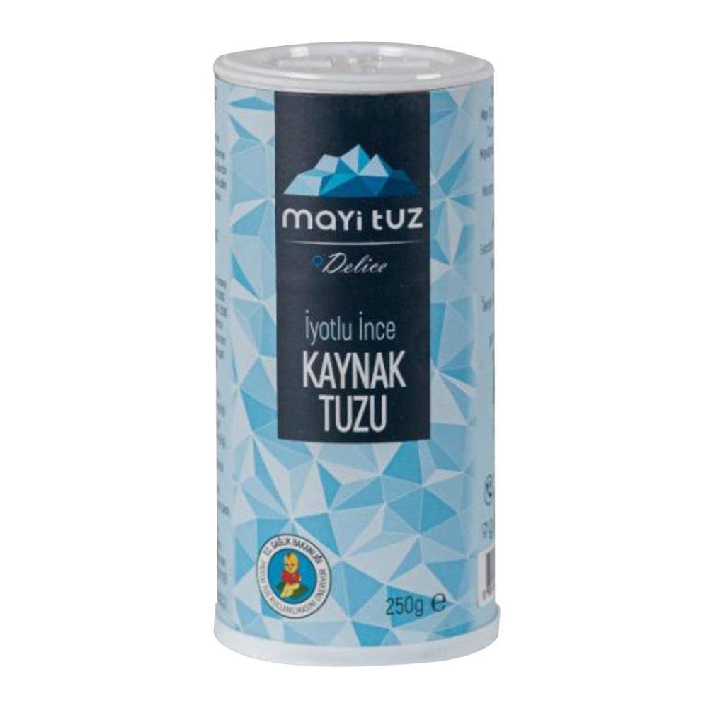 Mayi Tuz İyotlu Öğütülmüş Sofra Tuzu 250 Gr