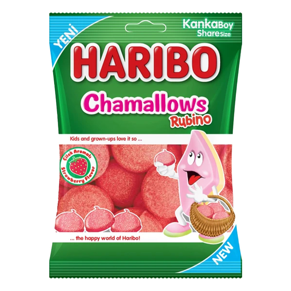 Haribo Chamallows Rubino 70Gr