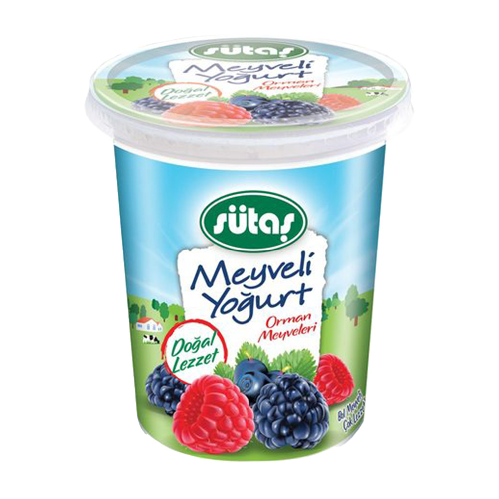 Sütaş Orman Meyveli Yoğurt 500Gr 