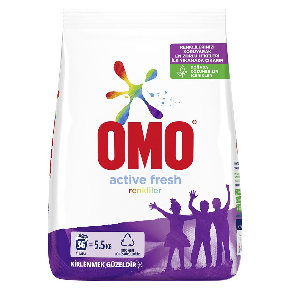 Omomatik Toz Deterjan 5.5Kg Color 