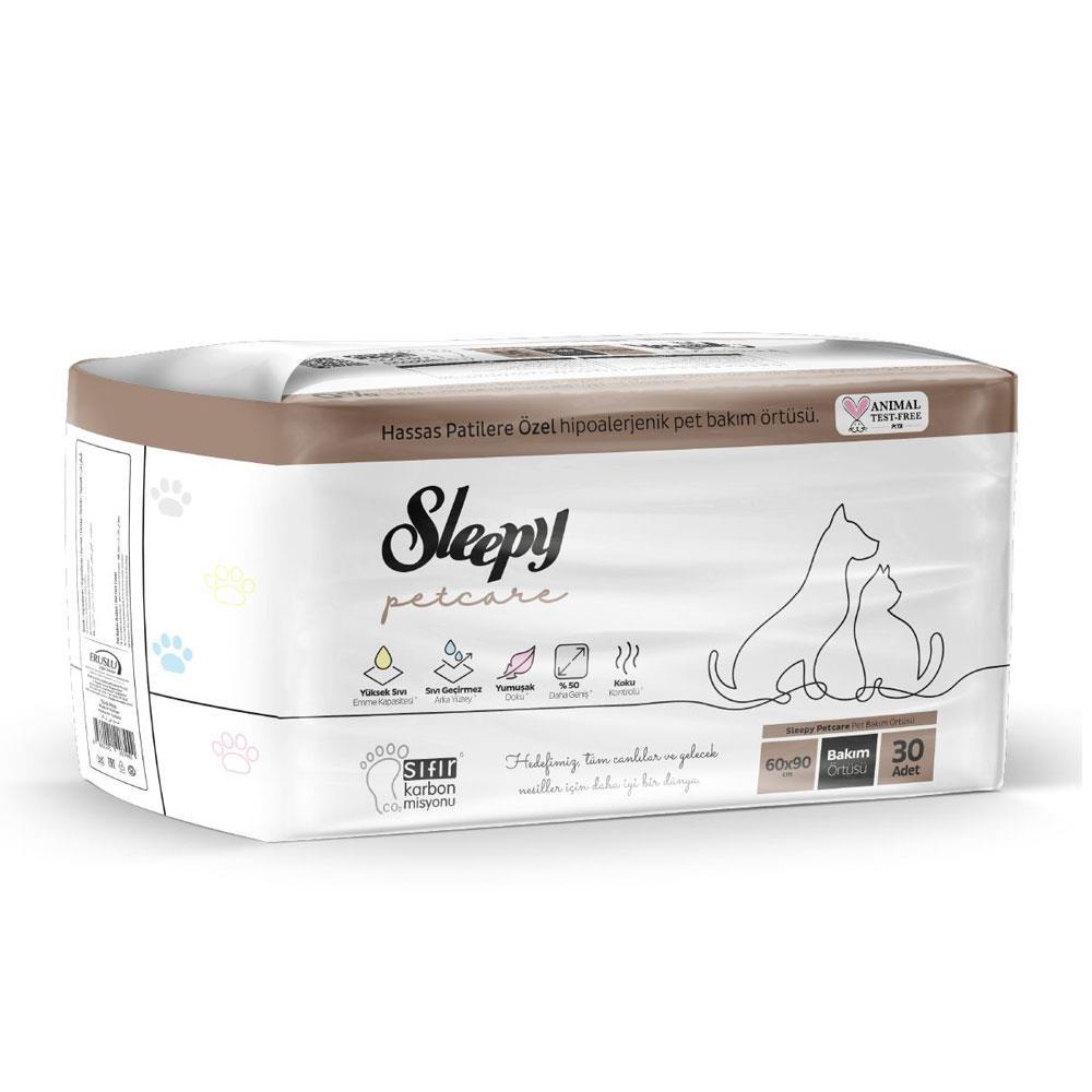 Sleepy Petcare Pet Bakım Örtüsü 30'lu