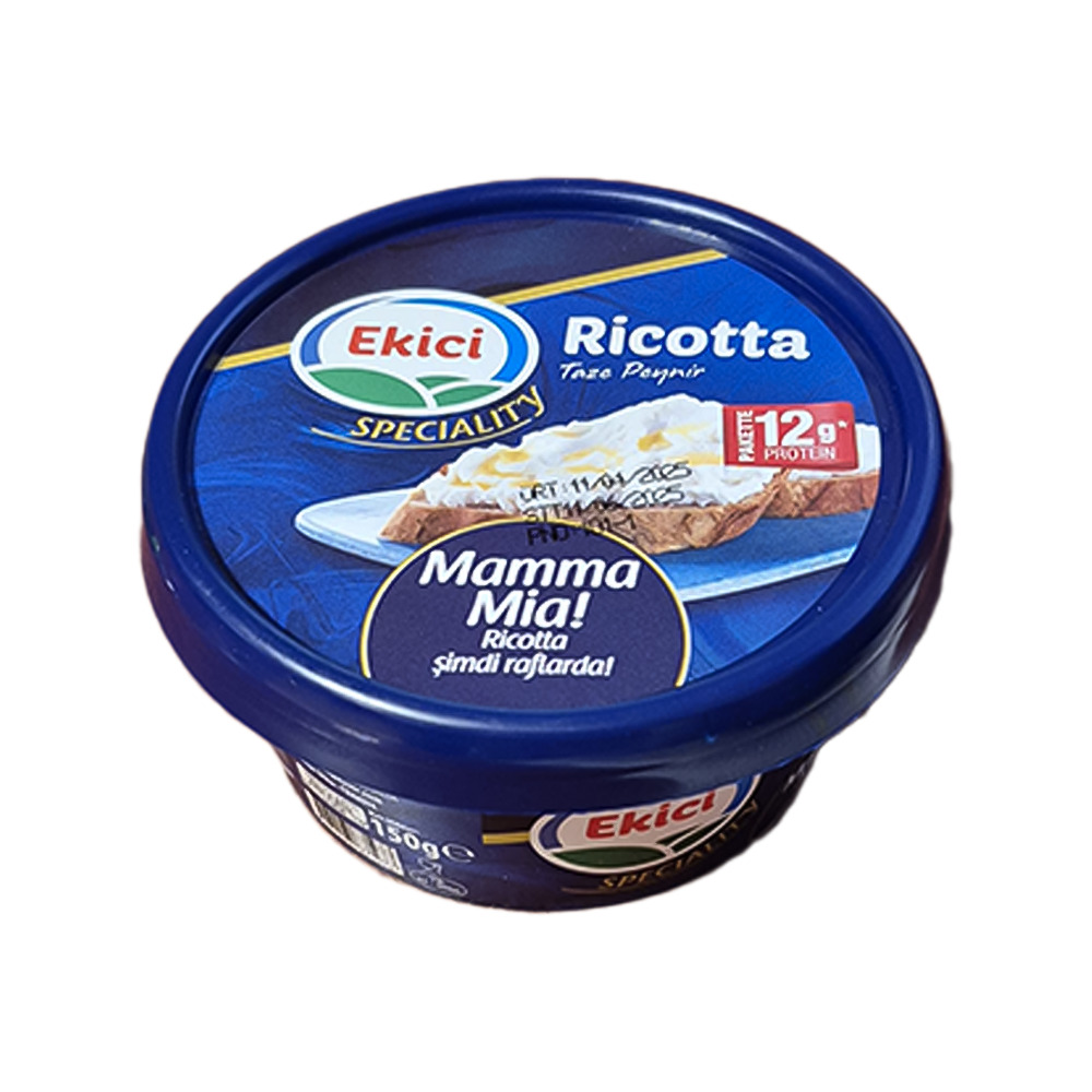 Ekici 150 Gr Ricotta Taze Peynir