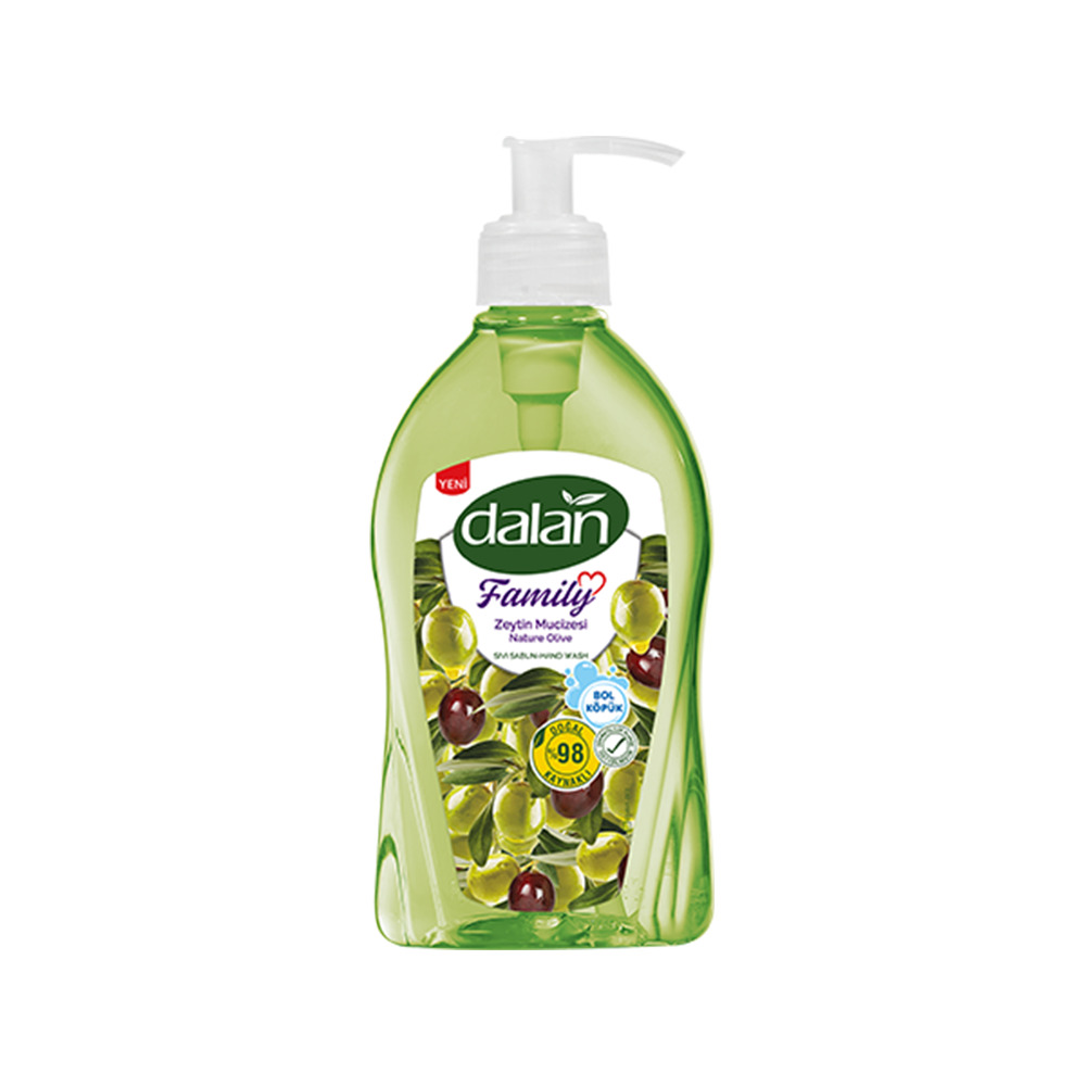 Dalan Family Sıvı Sabun 400 Ml Zeytin Mucizesi 