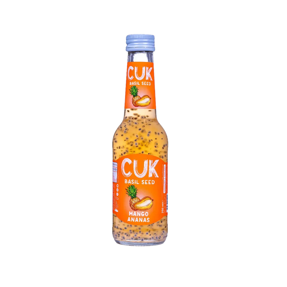 Cuk Fesleğen Tohumlu Mango Ananas Aromalı İçecek 250 Ml