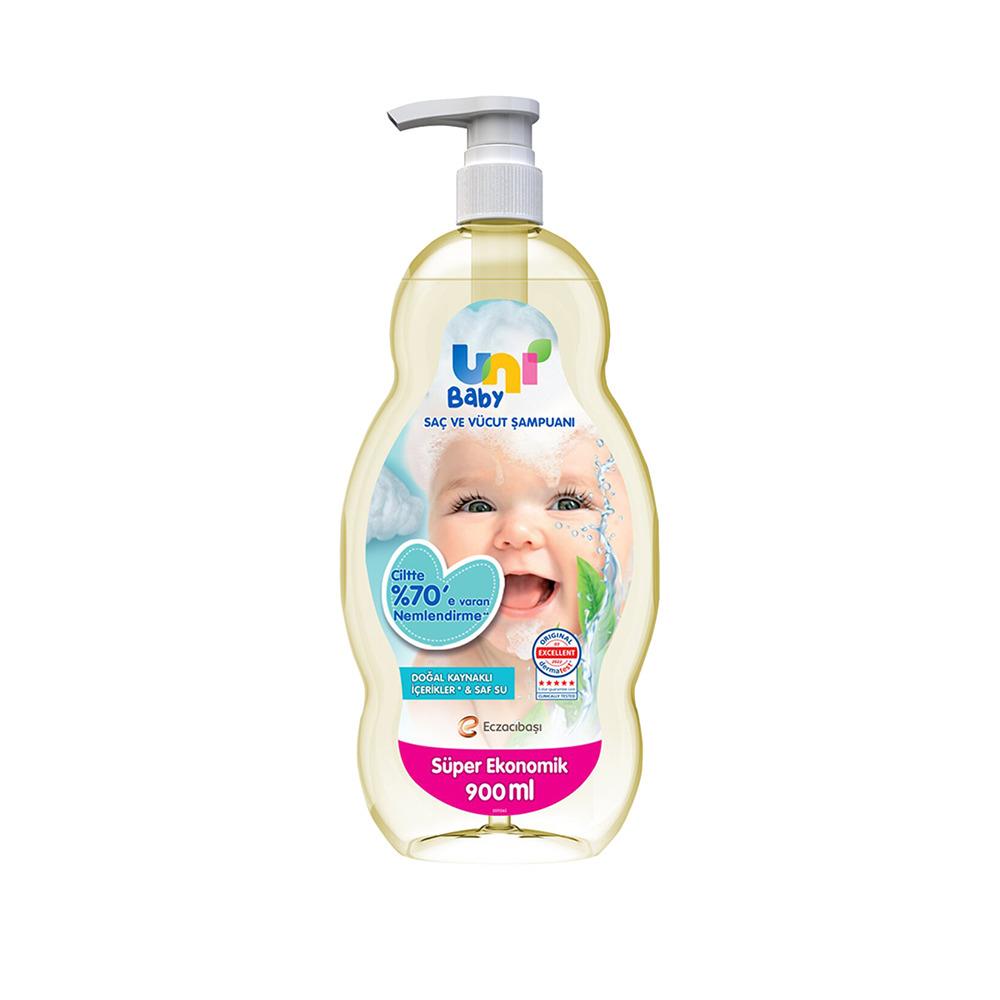 Uni Baby Saç Ve Vücüt Şampuan 900 Ml