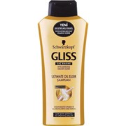 Gliss Ultimate Oil Elixir Çok İşlem Görmüş ve Yıpranmış Saçlar İçin Şampuan 500Ml