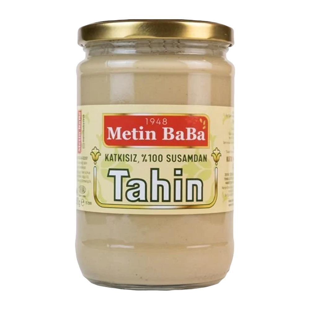 Metin Baba Tahin 600Gr Cam