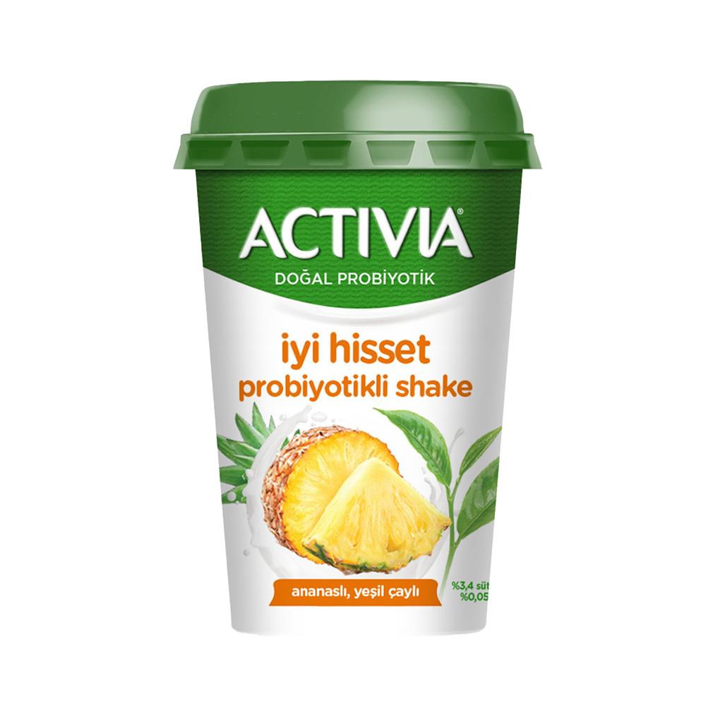 Actıvıa Probiyotik 200 Ml Ananaslı Yeşil Çaylı Shake
