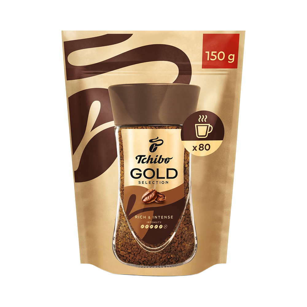 Tchibo Gold Selection Ekonomik Paket Çözünebilir Kahve 150 Gr