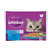 Whiskas Somonlu Kedi Yaş Maması 4x85Gr