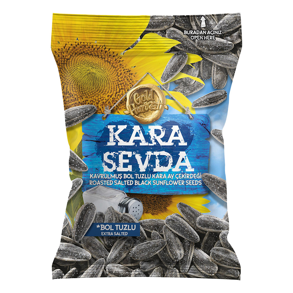 Kara Sevda Çekirdek 135Gr Bol Tuzlu