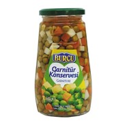 Burcu Garnitür Konservesi 370 Gr Cam.
