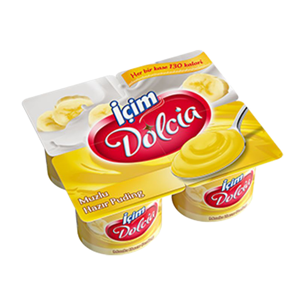 İçim Dolcia Muz Sevdası Puding 4*100 Gr.