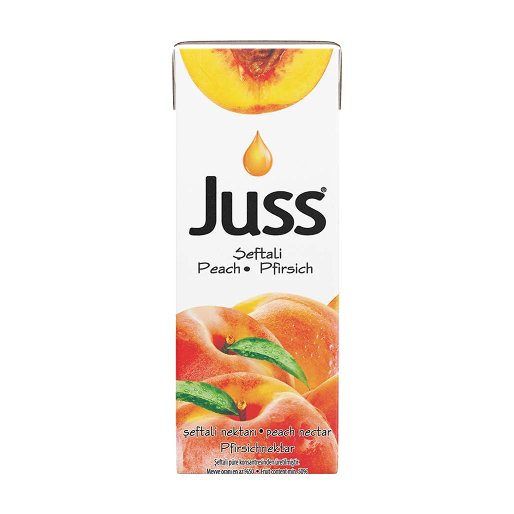 Juss Şeftali Meyve Suyu 200Ml