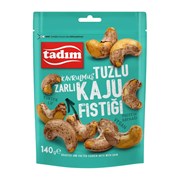 Tadım Zarlı Kavrulmuş Tuzlu Kaju 140 Gr. 