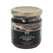 Ots Organik Siyah Zeytin Ezmesi 180Gr