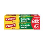 Koroplast Buzdolabı Poşet Orta Boy Dev Ekoi 80'Li