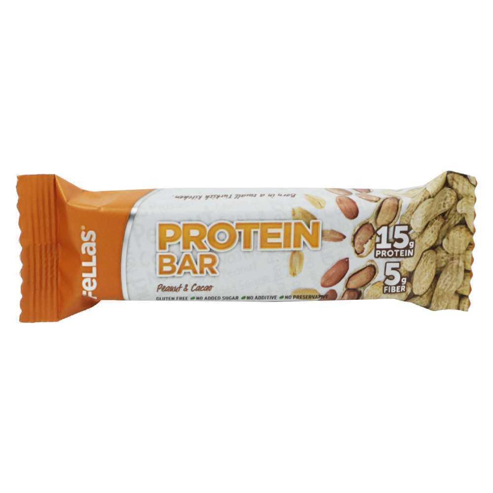 Fellas Protein Bar Yer Fıstığı & Kakao 45 Gr