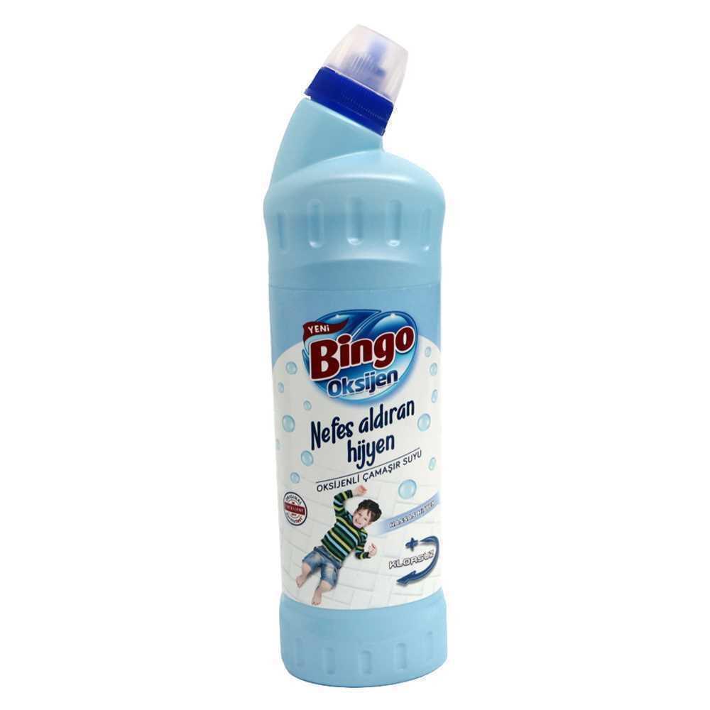 Bingo Oksıjenli Klorsuz Çamaşır Suyu 750 Ml Limon