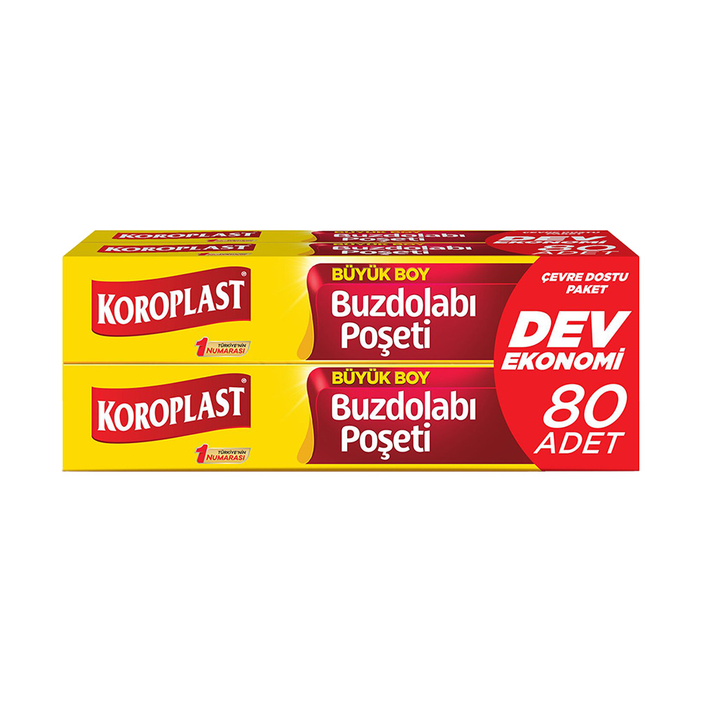Koroplast Buzdolabı Poşeti Büyük Dev Ekonomik 80'Li